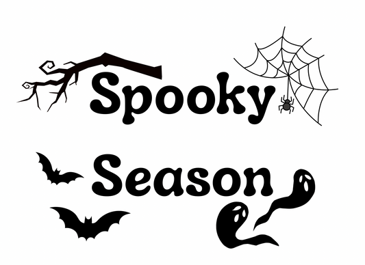 Spooky Season Vinyl Print