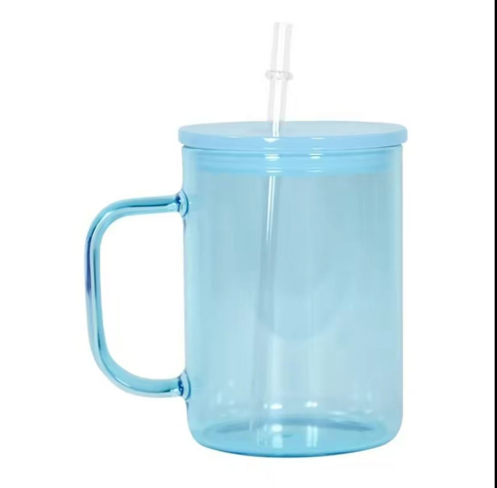 17 oz Glass Jelly Mugs
