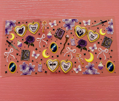 16 oz Purple Fantasy UV DTF