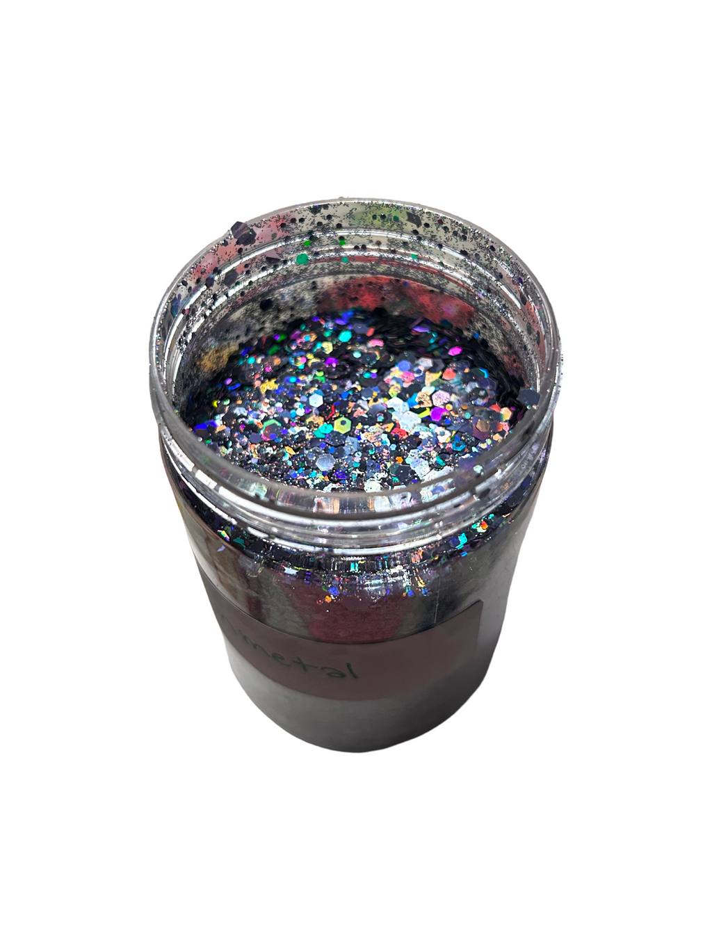 Gunmetal Glitter Mix