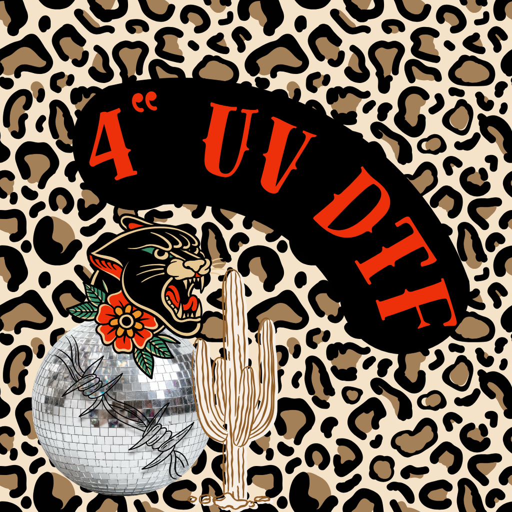 4" UV DTF Decals