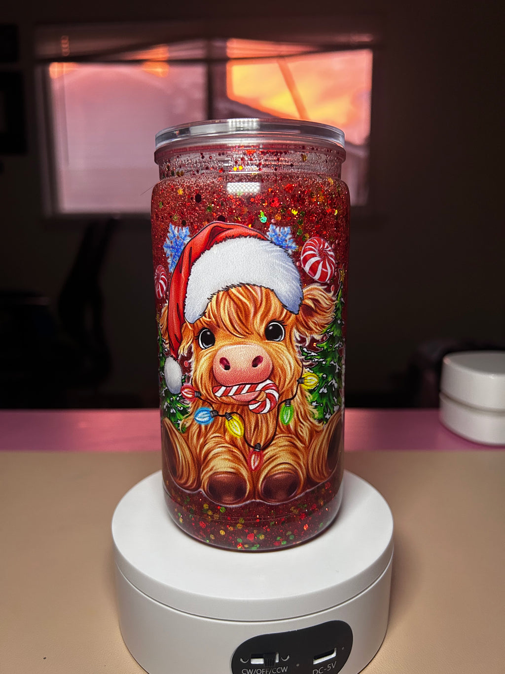 Fast Flow Christmas Cow