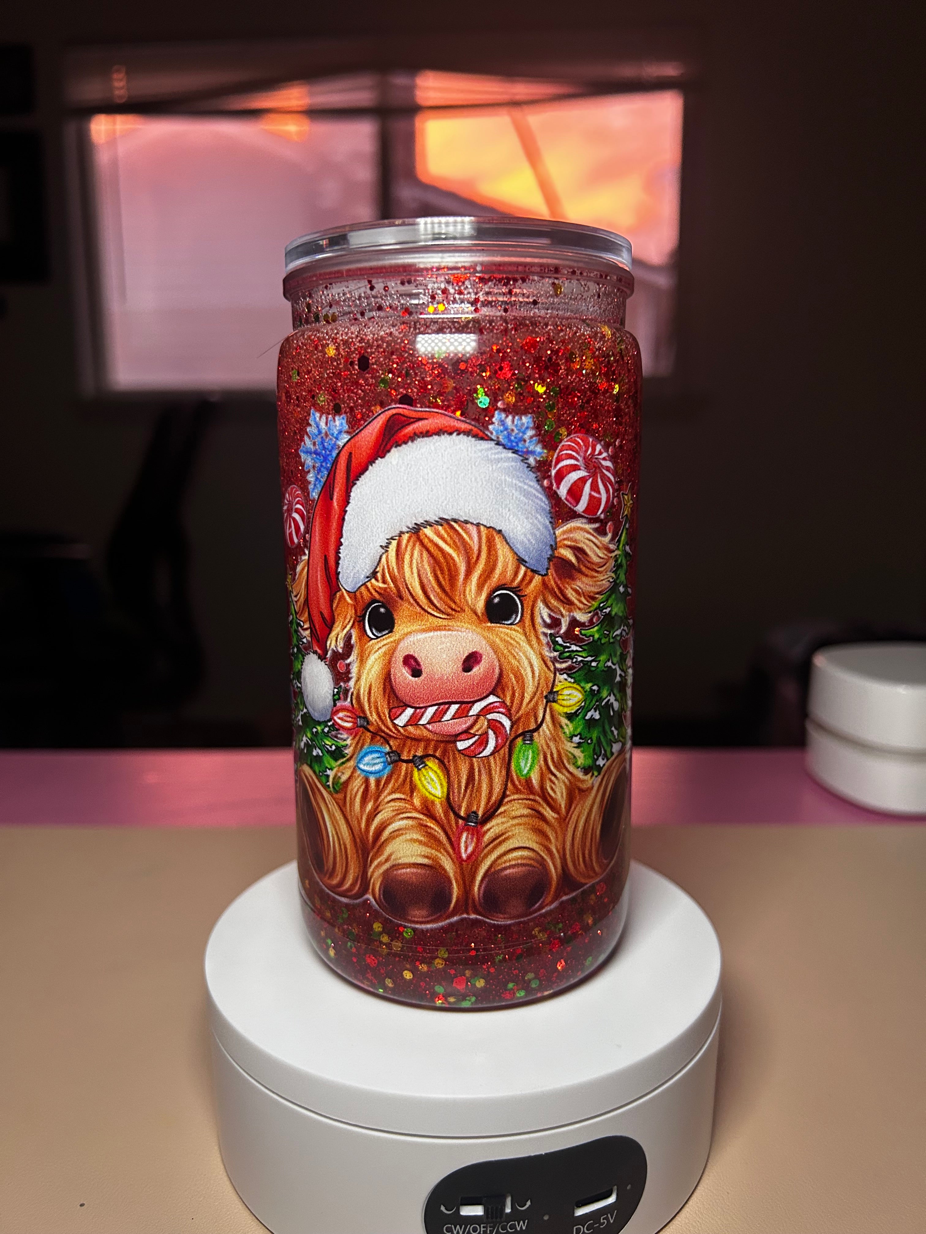 Fast Flow Christmas Cow