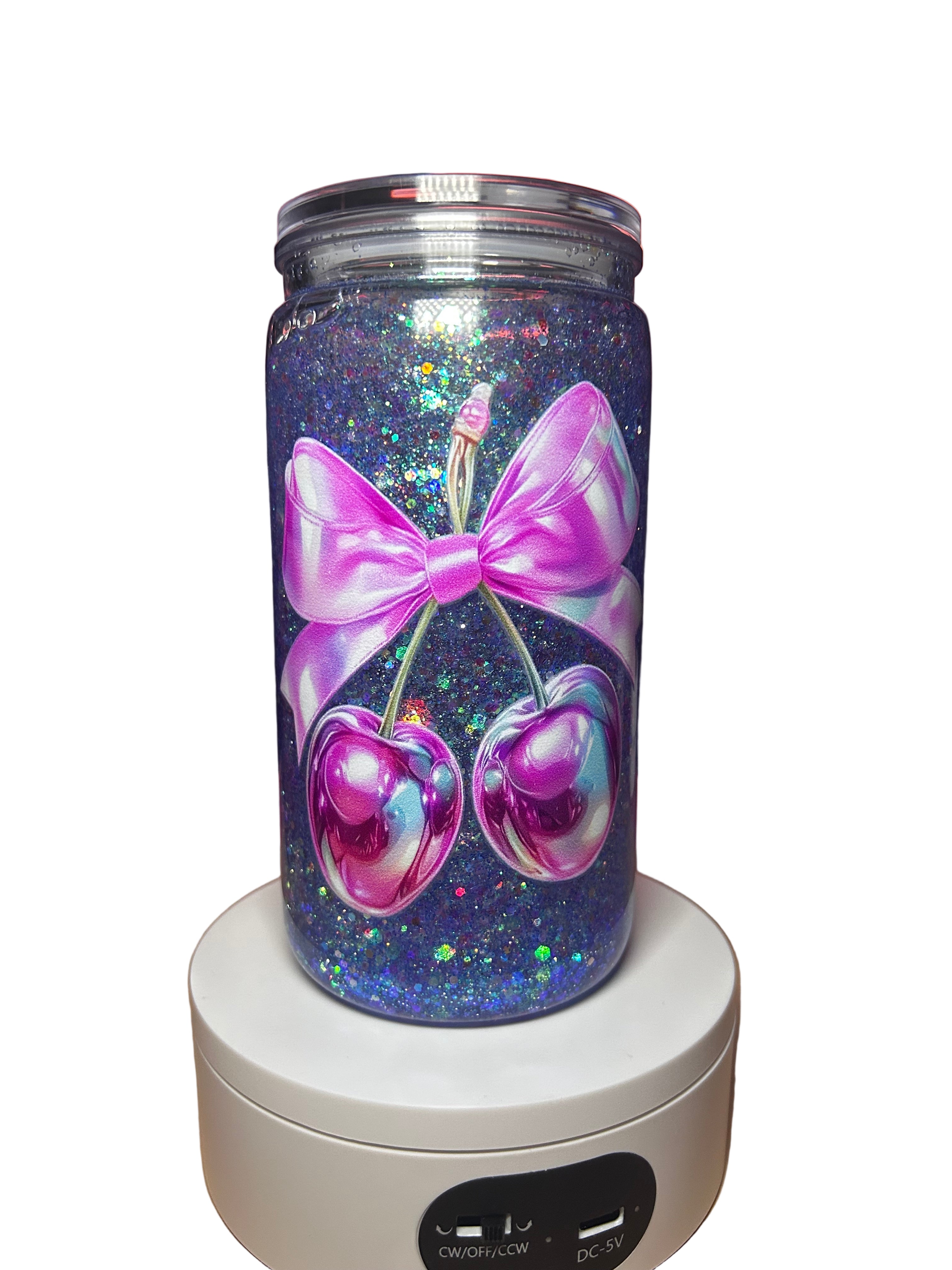 Chrome Cherries Suspended Flow