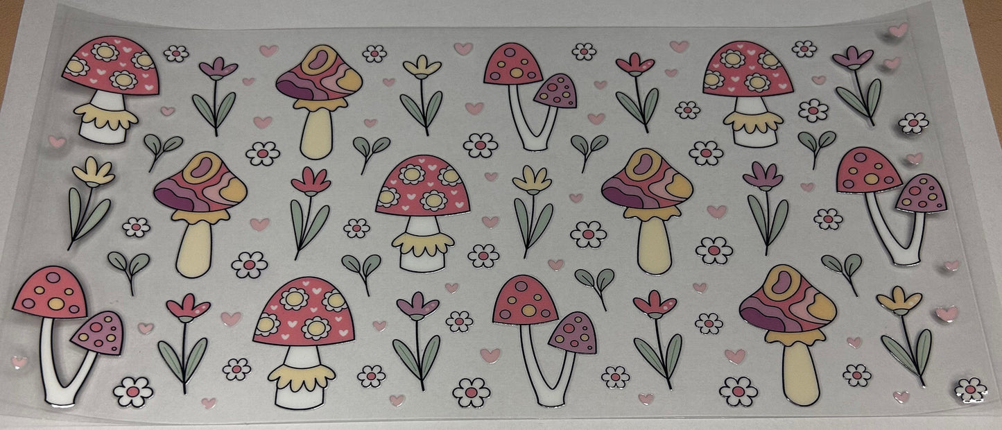 Pastel Mushrooms