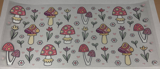 Pastel Mushrooms