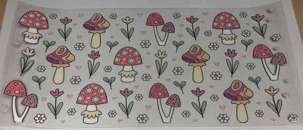 Pastel Mushrooms