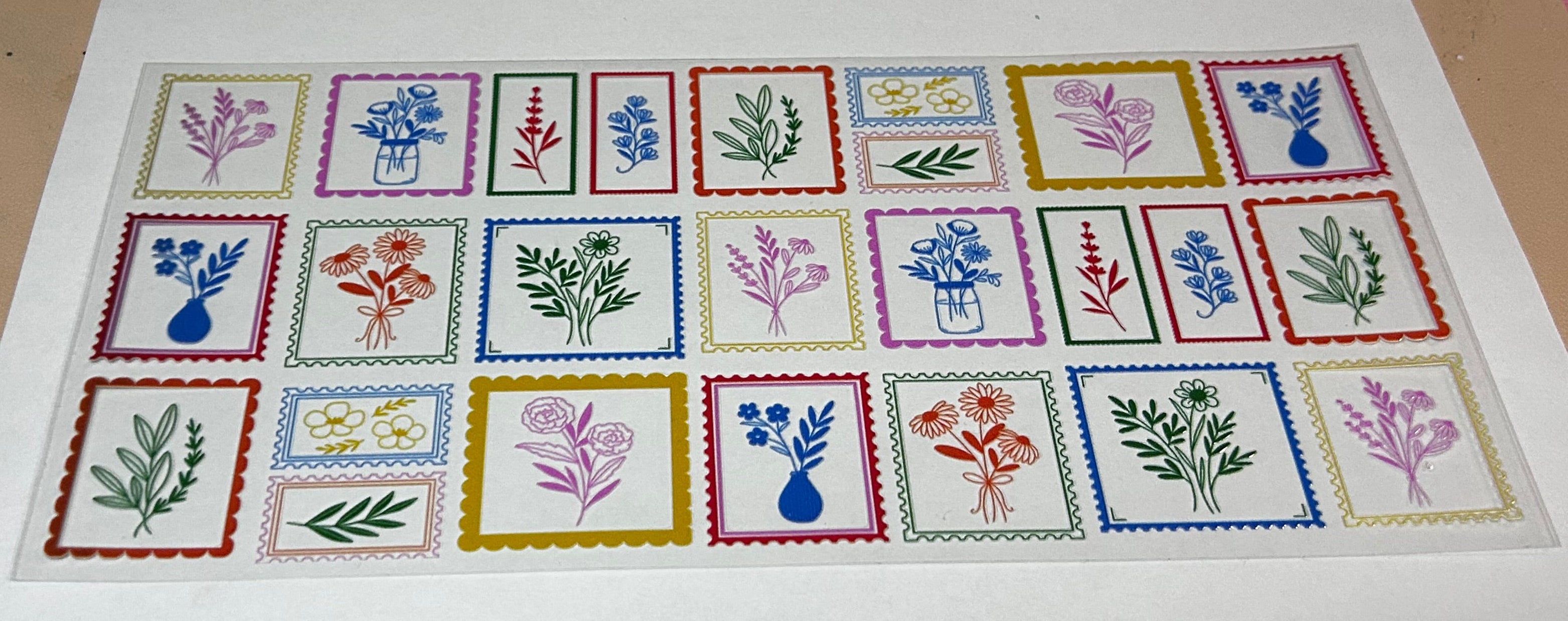 Floral Stamps