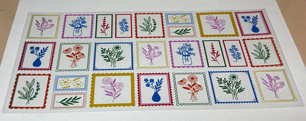 Floral Stamps