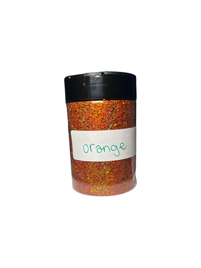 Orange Glitter Mix
