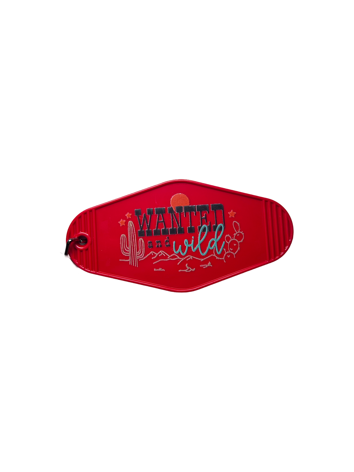 Wanted and Wild Motel Keychain