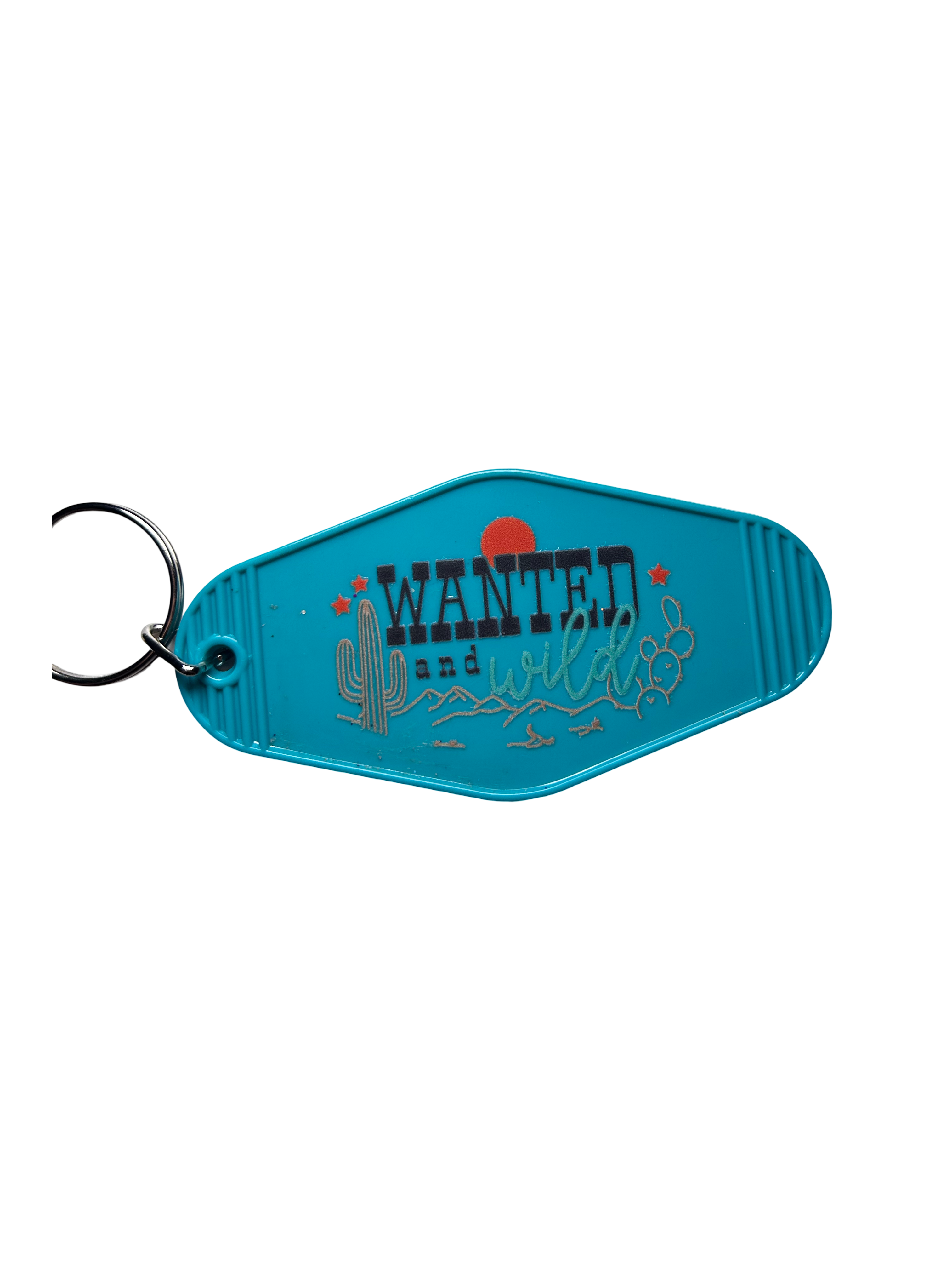 Wanted and Wild Motel Keychain